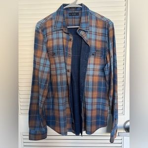Lucky Brand Plaid Button Down (New!)